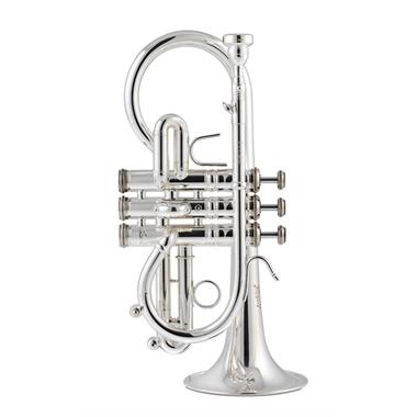 Stomvi Titan soprano cornet (silver) copper bell thumbnail