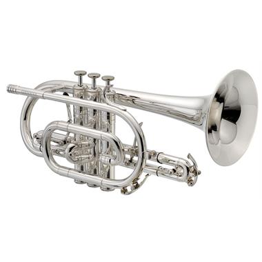Geneva Mentor B-flat cornet (silver) thumbnail