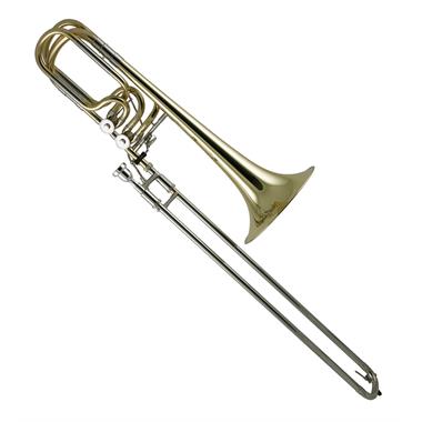 Catelinet CBT17B twin rotor bass trombone (lacquer) thumbnail