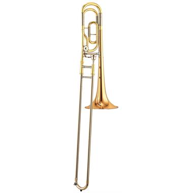 Yamaha YSL446GE B flat/F tenor trombone (lacquer) thumbnail