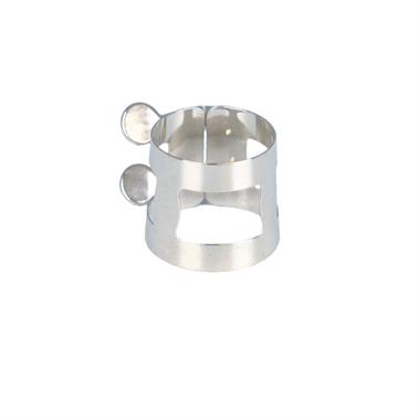 Selmer (USA) alto clarinet ligature (nickel-plated) thumbnail
