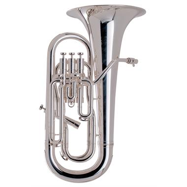 E2 Custom: yellow brass bell (0.80 mm); silver-plate finish; main tuning slide trigger thumbnail