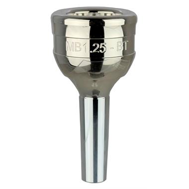 Mercer & Barker MB1.1BT 'Fumeaux' (silver) bass trombone mouthpiece thumbnail