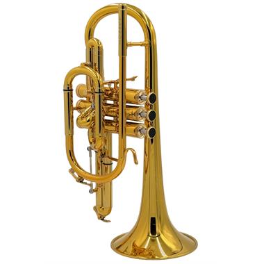 Besson Prestige 2029 B-flat cornet (gold lacquer) thumbnail