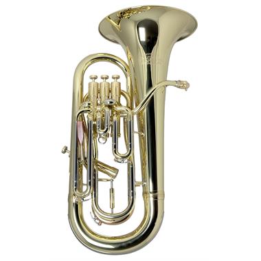 E2-LT Custom: yellow brass bell (0.60 mm); clear lacquer finish; main tuning slide trigger thumbnail