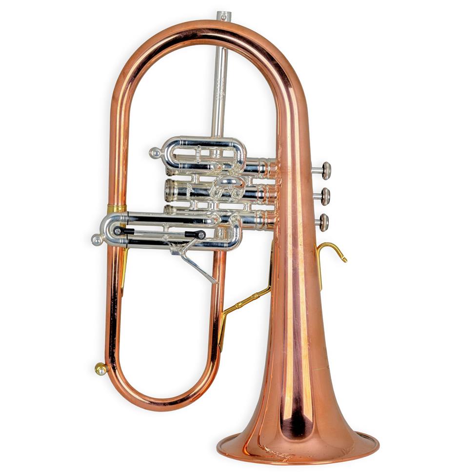 Stomvi Titan flugelhorn (raw copper bell)