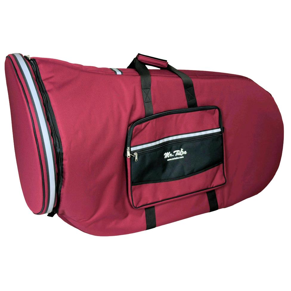 Mr Tuba BB-flat tuba gigbag (burgundy) Image 1
