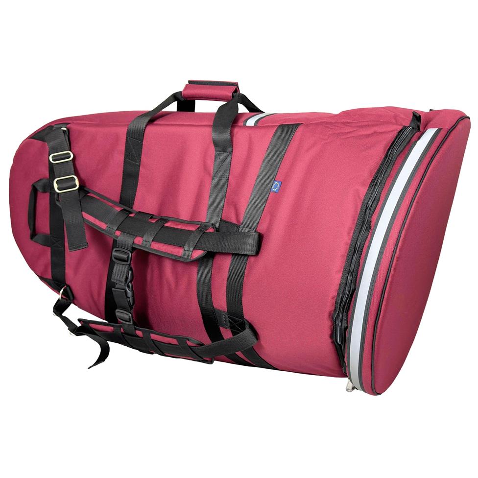 Mr Tuba E-flat tuba gigbag (burgundy)
