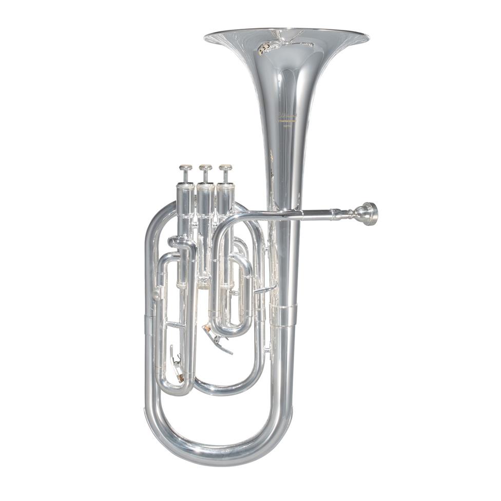 Elkhart 100THS tenor horn (silver-plate) Image 1