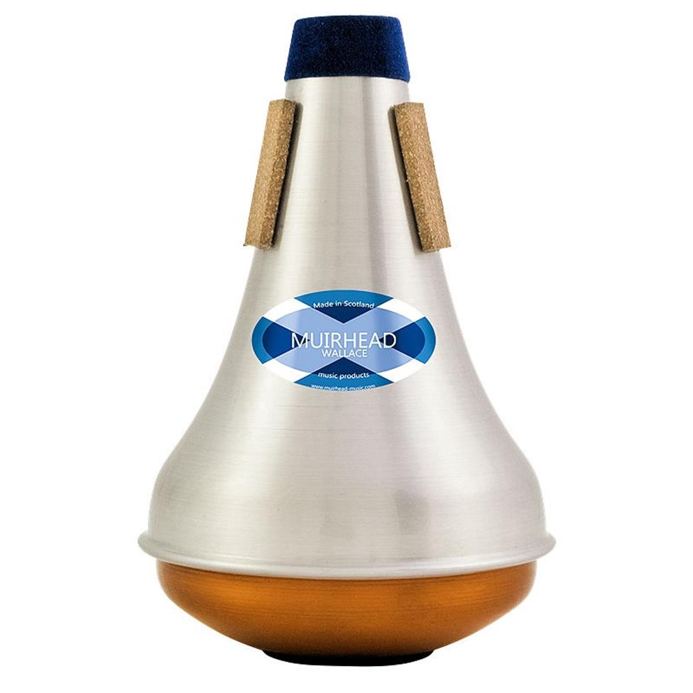 Muirhead-Wallace 302 cornet/trumpet straight mute (copper bottom) Image 1
