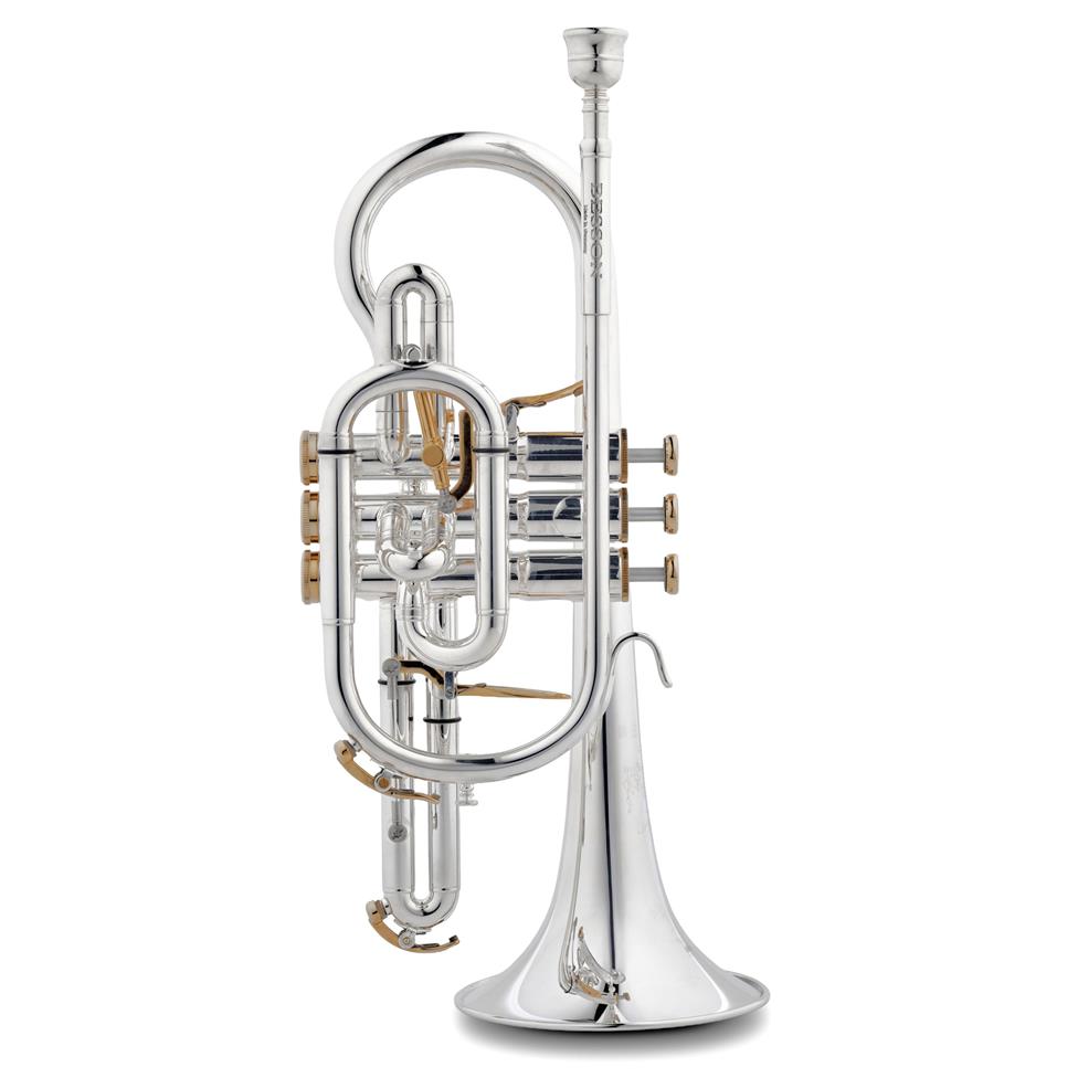 Besson Prestige 2029 B-flat cornet (silver)