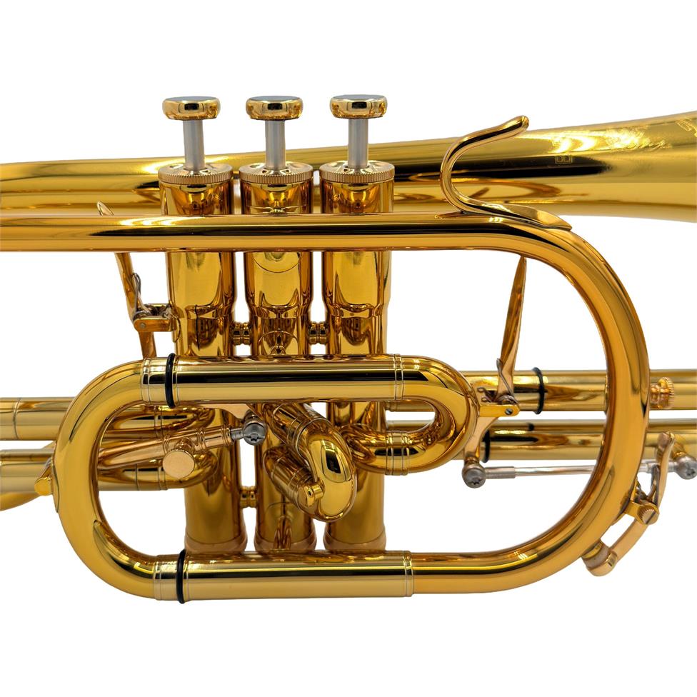 Besson Prestige 2029 B-flat cornet (gold lacquer)