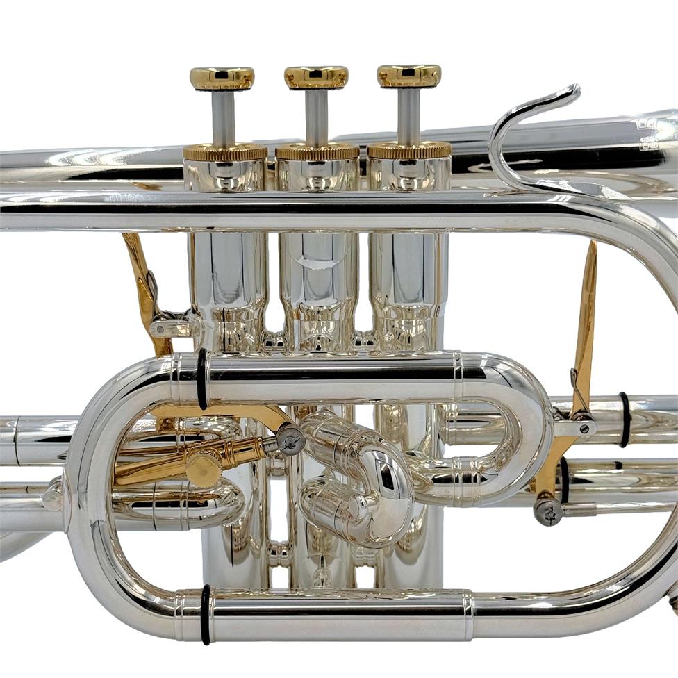 Besson Prestige 2029 B-flat cornet (silver)